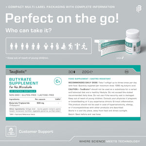 TAUBIOTIC - 30 caps.